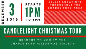 Chadds Ford Christmas Candlelight 2016