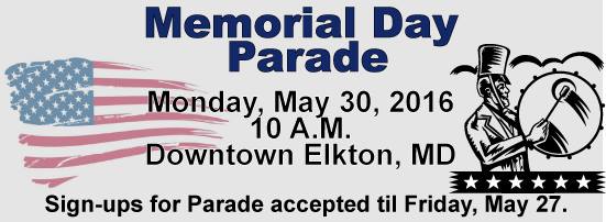 Elkton Memorial Day Parade 2016