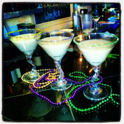 king cake martini from nora lees