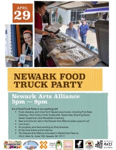 Newark Food Truck Party April 2016