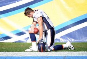 Tebow Tebowing...