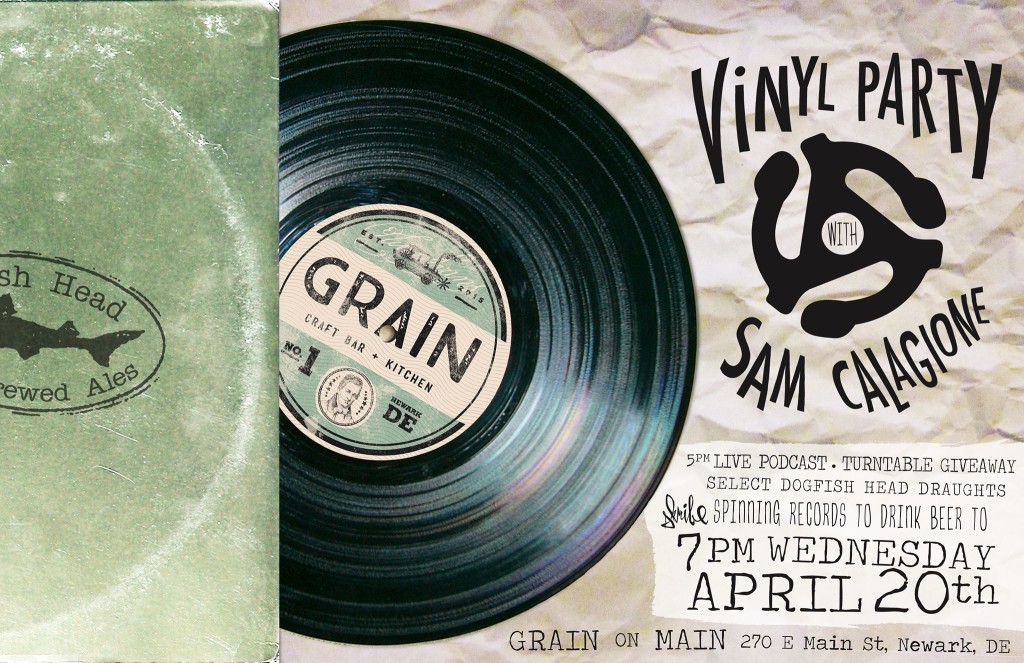 Vinyl Party at Grain with Dogfish