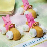 Easter-Bunny-Peeps-Racecars