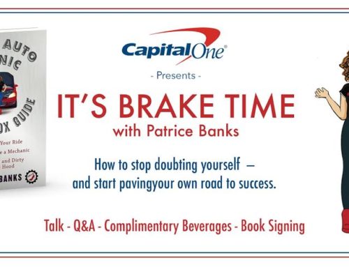 Workshop, Q&A, and Book Signing  With Girls Auto Clinic Owner and Mechanic Patrice Banks!