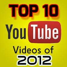 You Tube top 10 videos of 2012