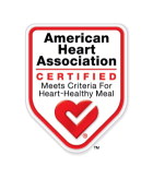 AHA Certified Heart Check mark