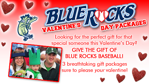 Blue Rocks Valentines Day