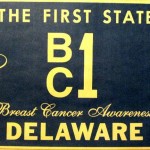 New Delaware Breast Cancer Vanity Vehicle Tag