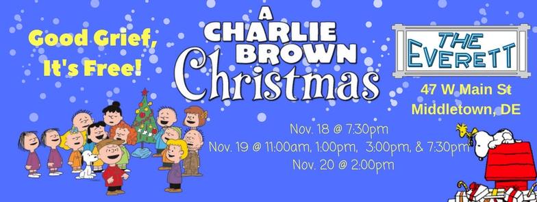 A Charlie Brown Christmas Everett 2016