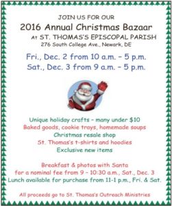 Christmas Bazaar 2016