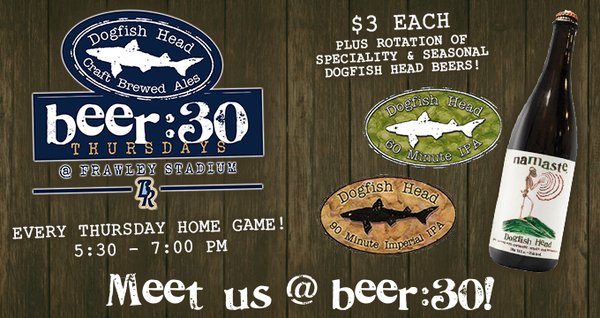 Dogfish Beer:30 at the Blue Rocks 2016