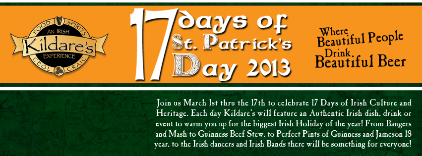 Kildares 17 days of St Patricks