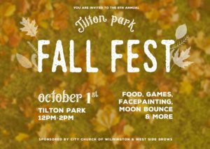 Tilton Park Fall Fest 2016