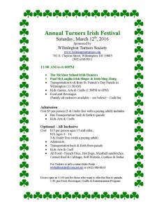 Wilmington Turners Irish Festival 2016