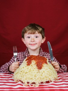 kids spaghetti