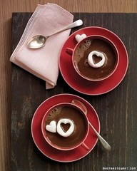 Hot Chocolate with Hearts